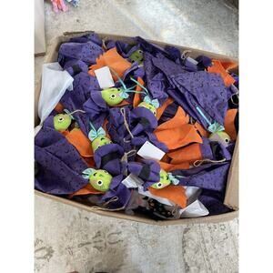 NWT Huge Lot Of Hanging 12” Witches, Ghosts And Ghouls Halloween Decor About 300